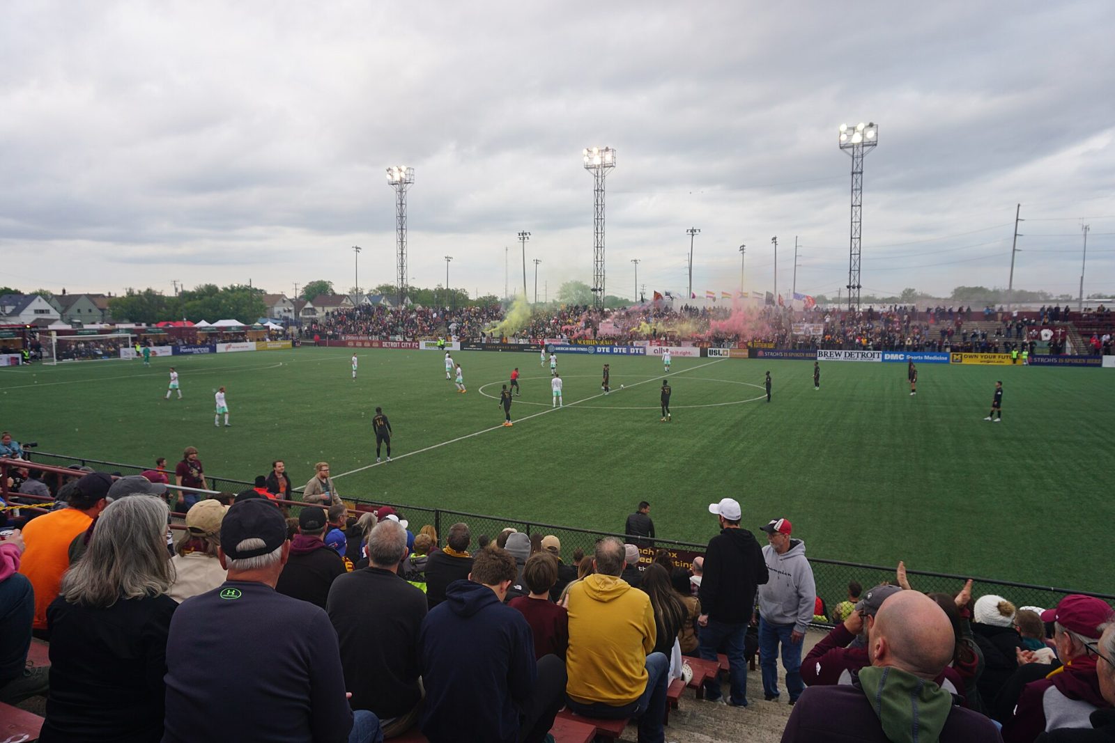 Kick-off at Keyworth Stadium, 2023